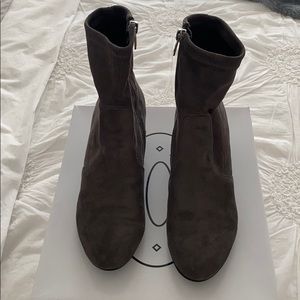 Grey Irven booties